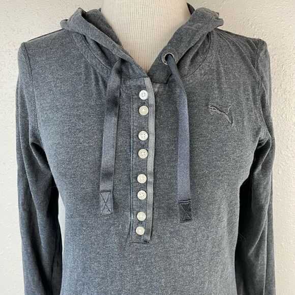 Puma Black Hoodie Size S EUC - Picture 2 of 6